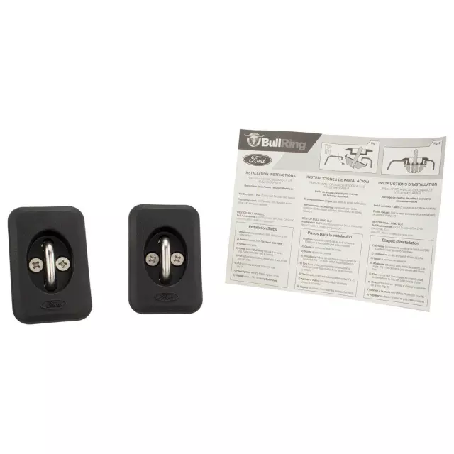 Bed Hooks, Polished Ss (Set Of 2) - Ford (VAC3Z-99000A64-B)