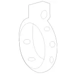 2034900441 - : 2005-2022 Mercedes-Benz - Converter &amp; Pipe Clamp for Mercedes-Benz: E320, Sprinter 2500, Sprinter 3500, Sprinter 3500XD Image