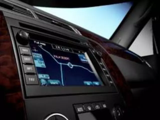 Navigation Radio - W/ Rear Seat Entertainment - GM (19169885)