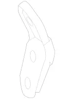 2762231641 - Engine: Lift Bracket for Mercedes-Benz Image