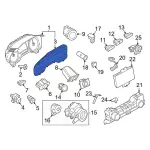 ML3Z10890BAA - Body: Cluster Lens for Ford: Expedition Image