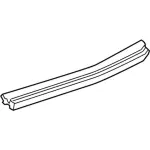 FL3Z1825860B - Body: Belt Weather-strip for Ford: F-150, F-250 Super Duty, F-350 Super Duty Image