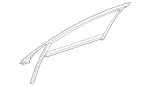2237250300 - : Window Guide Rail for Mercedes-Benz Image