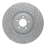 83020026R - : DFC Geoperformance Rotor - Drilled and Slotted for DYNAMIC FRICTION Image