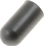 47394 - : 5/16 In. Rubber Black Vacuum Cap for Dorman Image