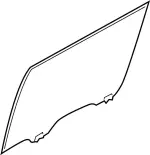 823015ZA0A - : Door Glass for INFINITI: QX56, QX80 Image