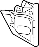 7813460U00 - Body: Corner Gutter for Infiniti Image