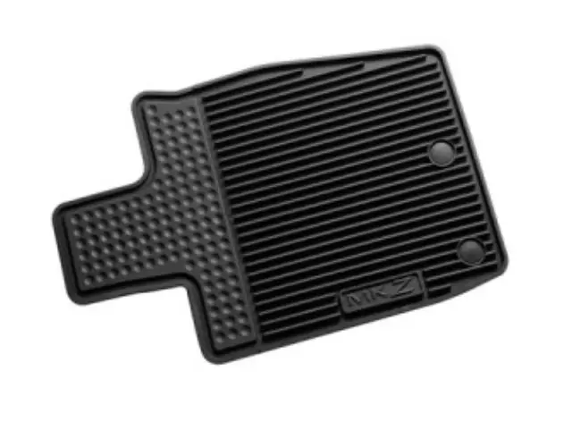 2013 thru 2016 MKZ OEM Genuine Lincoln Black Rubber All Weather Floor Mat Set 4-pc - Ford (DP5Z-5413300-CA)