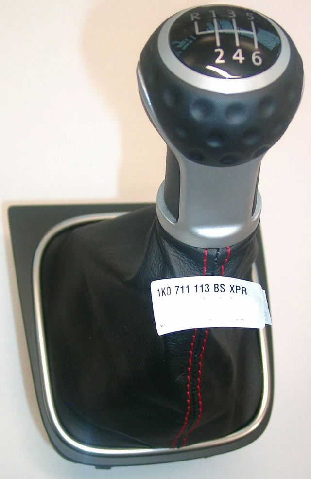 1K0711113CMXPR - Interior: Gear Shift Knob, Edition 30 (6 Speed) for Volkswagen: Eos, Golf, GTI, Jetta Image