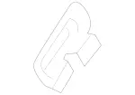 2576908000 - Covering and Lining: Holder for Mercedes-Benz Image