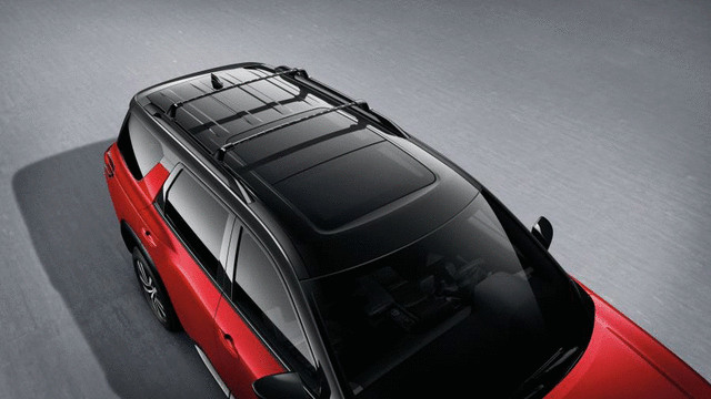 Roof Rail Crossbars- Black (2-Piece Set) - Nissan (T99R1-6TA1D)