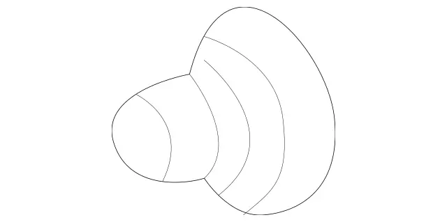 220997198164 - Body: Washer Reservoir Grommet for Mercedes-Benz Image