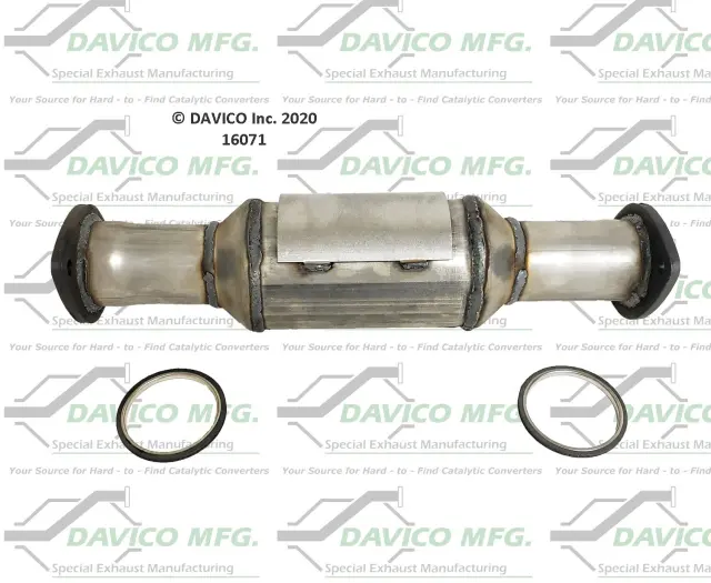 16071 - Exhaust: Direct Fit Catalytic Converter for DAVICO CONVERTERS Image
