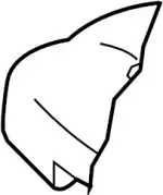 883116JD3A - Body: Seat Cushion Pad for INFINITI: QX80 Image