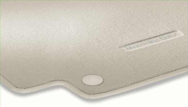 Velour Floor Mats Classic, Set, 4-Piece - Mercedes-Benz (205-680-04-04-8T67)