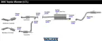 55494 - : Exh Muffler Assembly for Walker Exhaust Image