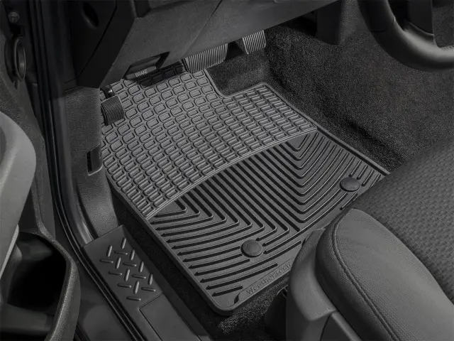 WTCB271085 - Accessories: Front &amp; Rear Black All Weather Floor Mats for WeatherTech Image