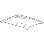 BL3Z1551944AB - Body: Headliner for Ford: F-150 Image