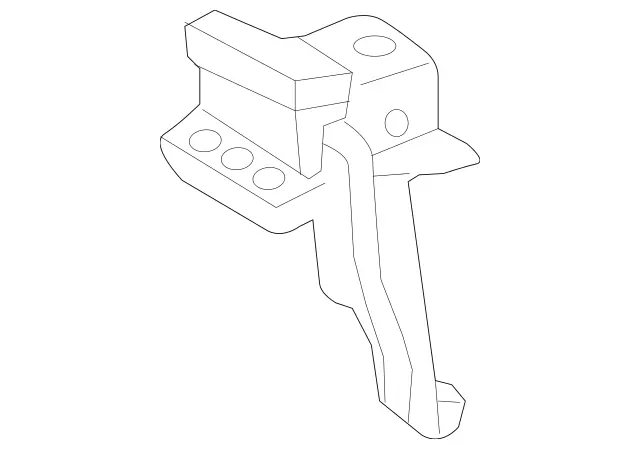 230880056464 - Attachment Parts: Retaining Hook for Mercedes-Benz: SL500, SL55 AMG, SL550, SL600, SL63 AMG, SL65 AMG Image image