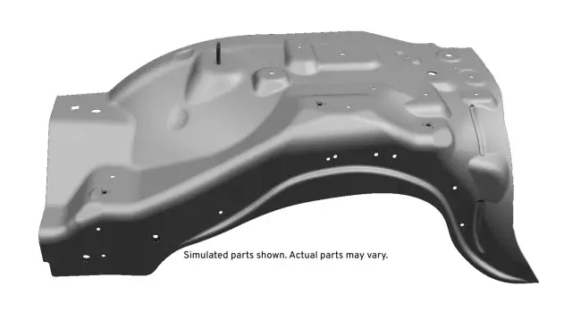 25909209 - Body: Wheelhouse Assembly for Hummer: H3, H3T Image