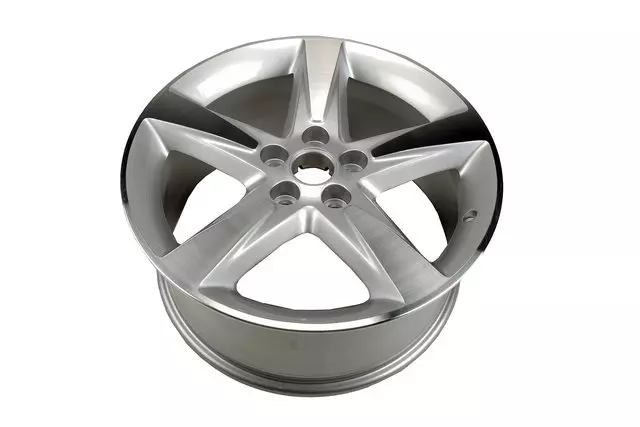 19x8.5-Inch Aluminum Wheel - 5-Spoke Silver - GM (19301336)