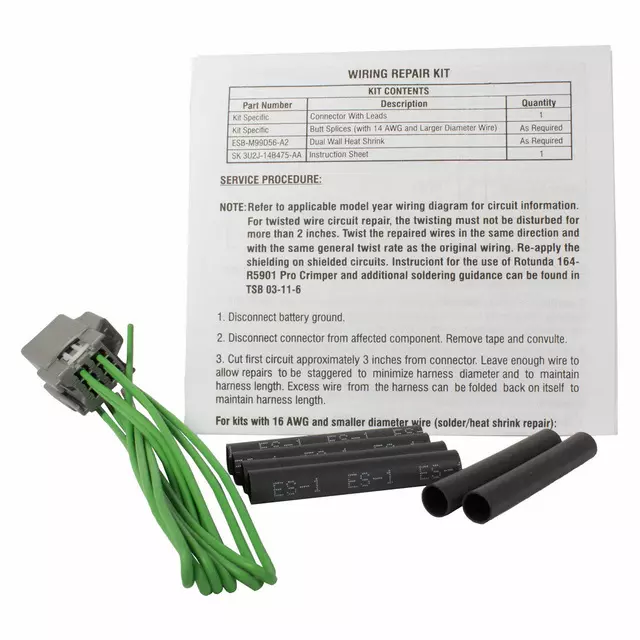 Wire Assembly - Ford (3U2Z-14S411-NBB)