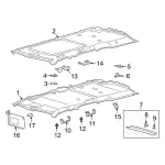 JL1Z7831459AF - : Handle Cover for Ford: Expedition Image