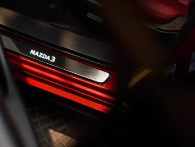 BDGHV1370A - : Illuminated Door Sill Trim Plates for Mazda Image