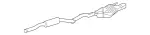 2214907135 - Exhaust System: Exhaust Line for Mercedes-Benz Image