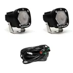 387806 - : S1 Black LED Auxiliary Light Pod Pair for Baja Designs Image