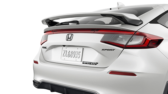 Hpd Tailgate Spoiler - Smokey Mauve Pearl - Honda (08F02-T47-1Y0)