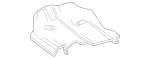 2464660738 - Exhaust System: Heat Shield for Mercedes-Benz Image