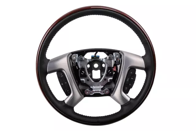 22947787 - Steering: Steering Wheel for Cadillac: Escalade, Escalade ESV, Escalade EXT | Chevrolet: Avalanche, Silverado 1500, Silverado 2500 HD, Silverado 3500 HD, Suburban 1500, Suburban 2500 | GMC: Sierra 1500, Sierra 2500 HD, Sierra 3500 HD, Yukon XL 1500, Yukon XL 2500 Image