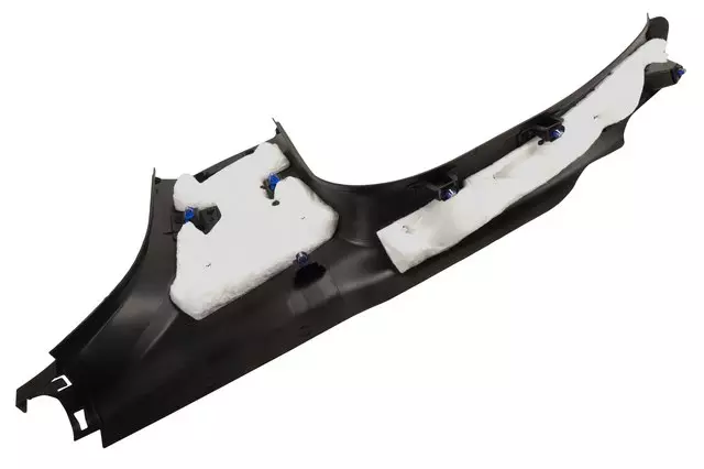 Jet Black Driver Side Center Pillar Lower Trim Panel - GM (23222762)