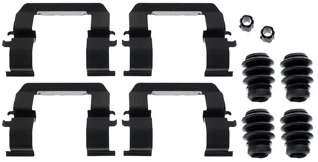 19382964 - : Front Disc Brake Hardware Kit with Retainers, Boots, and Bushings for GM Image