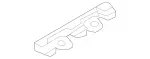 19913270 - Window System: Clamp for Mercedes-Benz Image