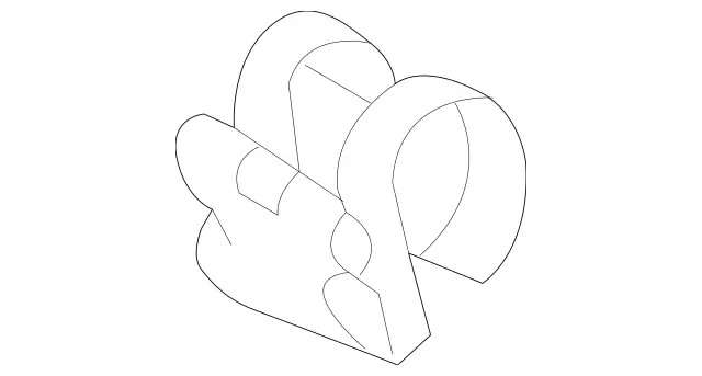 119889278 - Heating and Ventilation: Fastening Clip for Mercedes-Benz: 180C, C230, C240, C250, C280, C300, C32 AMG, C320, C350, C55 AMG, C63 AMG, CLK320, CLK350, CLK500, CLK55 AMG, CLK550, CLK63 AMG, CLS400, CLS550, CLS63 AMG, CLS63 AMG S, E250, E350, E400, E550, E63 AMG, E63 AMG S, GLK250, GLK350 Image image