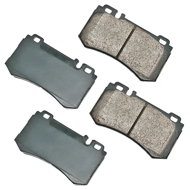 EUR984 - Brakes &amp; Brake Parts: Akebono EURO Ultra Premium Ceramic Disc Brake Pad Kit for AKEBONO Image