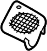 28177CG001 - : Speaker Grille for INFINITI: FX35, FX45 Image