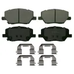 ZD1811 - : QuickStop Front Disc Brake Pad Set Ceramic for WAGNER BRAKE Image
