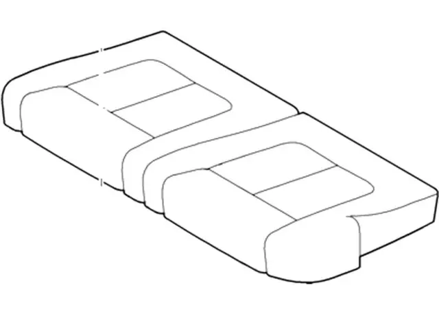 DC3Z2663804HB - Body: Cushion Cover for Ford: F-250 Super Duty, F-350 Super Duty, F-450 Super Duty Image