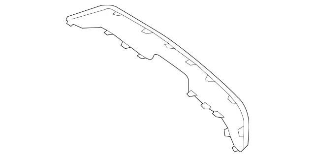 1668857600 - Detachable Parts: Cover, Bumper Area for Mercedes-Benz: GL350, GL450, GL550, GLE300d, GLE350, GLE400, GLE550e, GLS350d, GLS450, GLS550, ML250, ML350, ML400, ML550 Image image