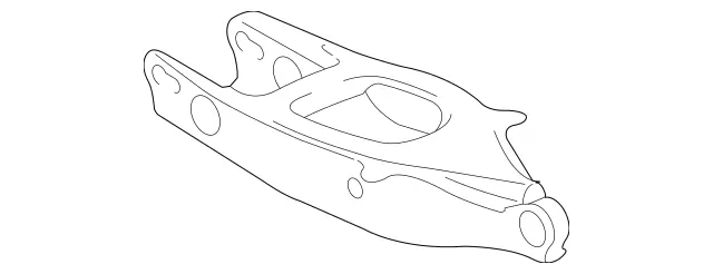 2113501806 - Rear Axle: Handle Bar for Mercedes-Benz: CLS500, CLS55 AMG, CLS550, CLS63 AMG, E320, E500 Image image