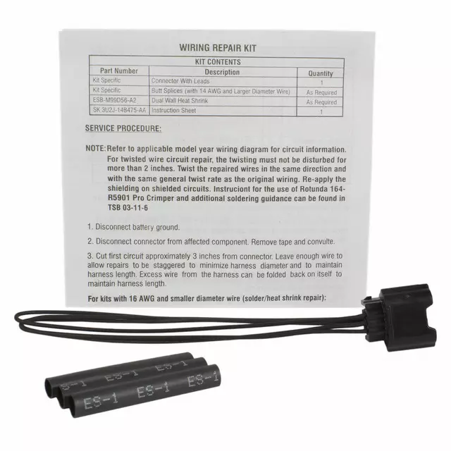 Wire Assembly - Ford (CU2Z-14S411-AXA)