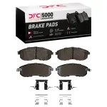 1551081501 - : DFC 5000 Advanced Pads - Ceramic and Hardware Kit for DYNAMIC FRICTION Image