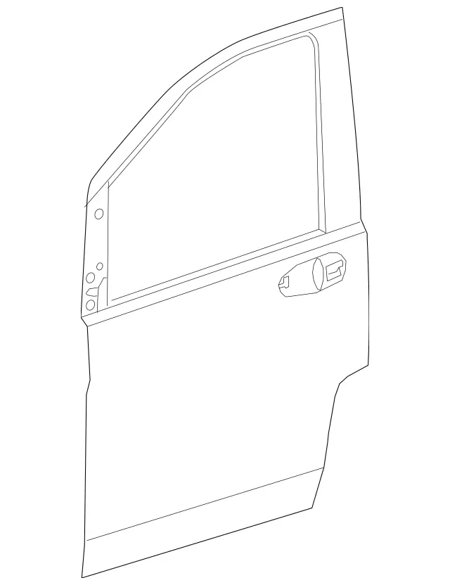 4477206700 - Body: Door Shell for Mercedes-Benz: Metris Image