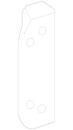 9067330572 - : Bumper for Mercedes-Benz Image