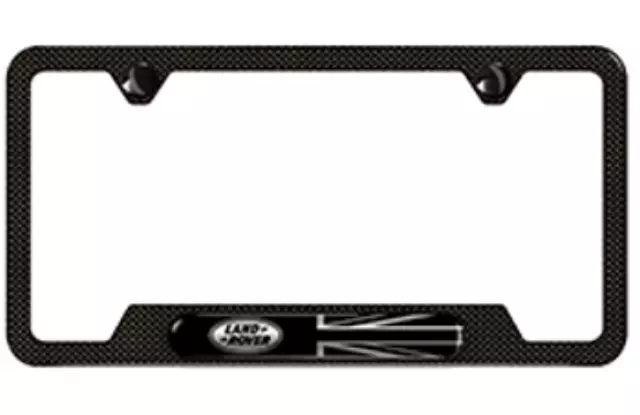 VPLFY0063 - Exterior: License Plate Frame for Land Rover: Discovery, Discovery Sport, LR2, LR4, Range Rover, Range Rover Evoque, Range Rover Sport, Range Rover Velar Image