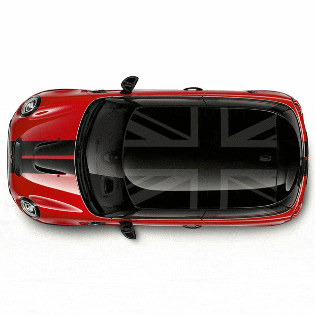51142459033 - : Night Jack Roof Graphic for Mini: Cooper Image