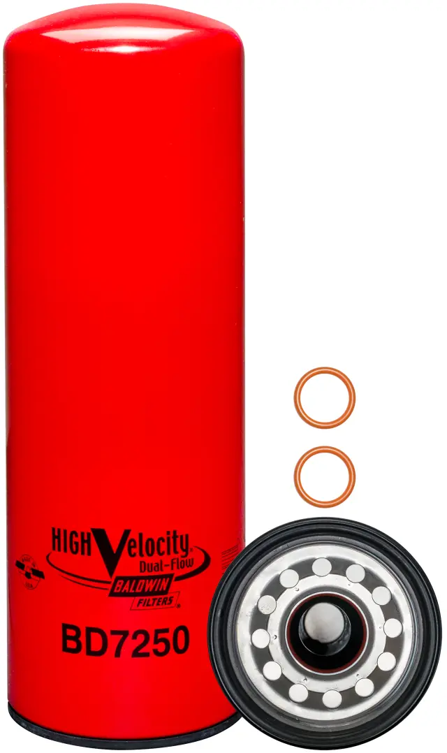 BD7250 - : High Velocity Dual-Flow Lube Spin-on for Baldwin Image